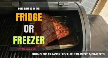 Chill or Freeze: The Optimal Storage for Your Ham