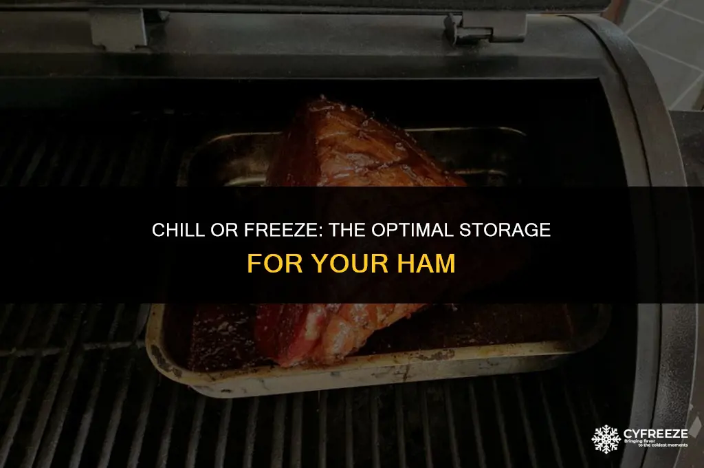 does ham go in the fridge or freezer