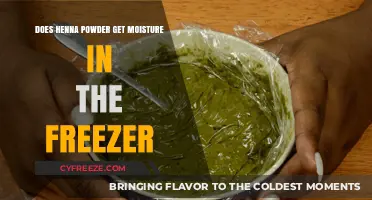 Can You Freeze Henna Powder? Moisture Concerns and Storage Tips