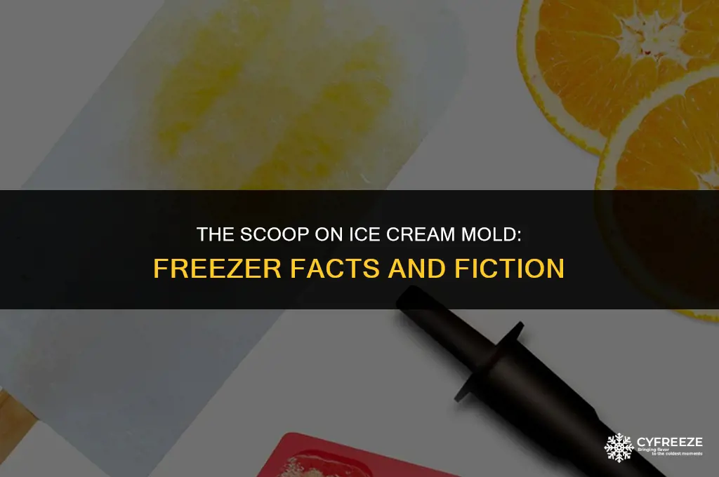 does ice cream mold in the freezer