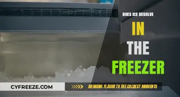 The Mystery of Ice Dissolution in the Freezer: Explained