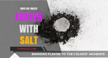 The Salty Truth: How Salt Affects Ice Freezing Speed