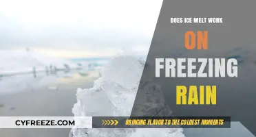 Melting Away the Myths: Ice Melt's Efficacy on Freezing Rain