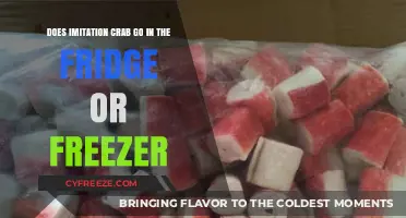 Chill or Freeze: The Optimal Storage for Imitation Crab