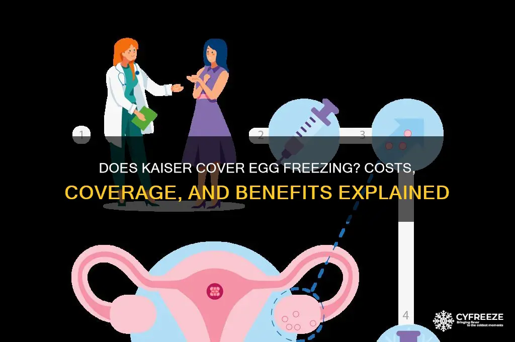 does kaiser cover freezing eggs