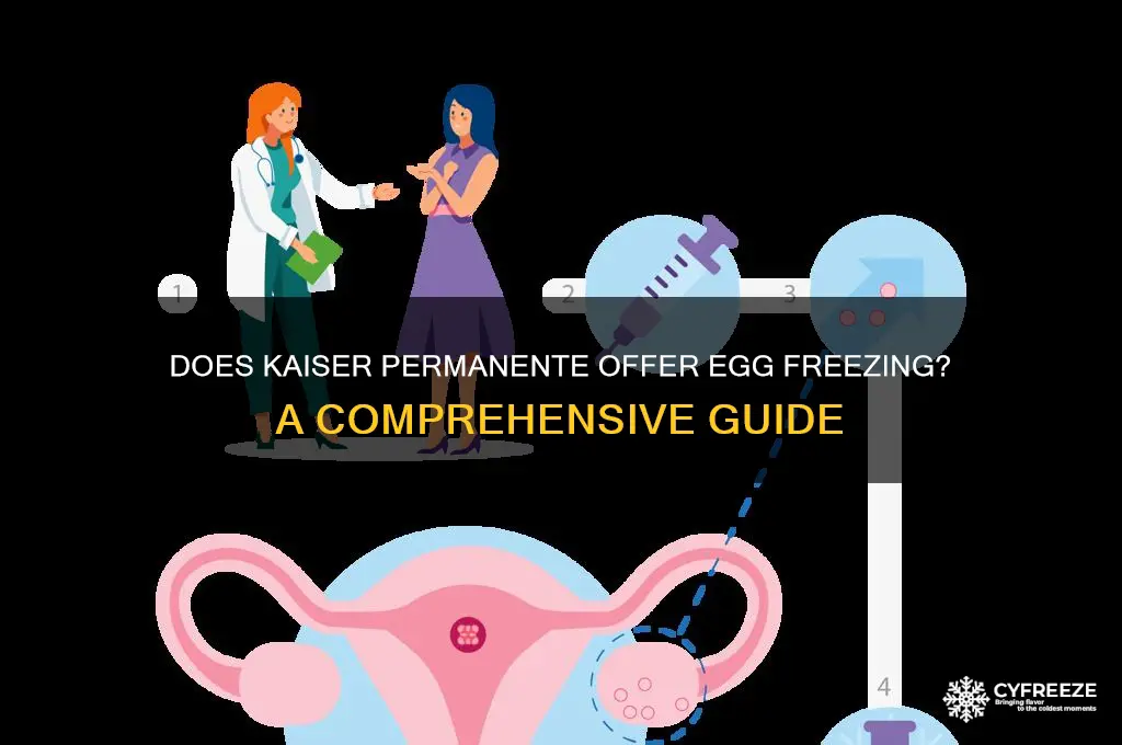 does kaiser permanente do egg freezing