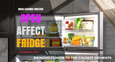 The Impact of an Open Freezer on Your Refrigerator's Efficiency