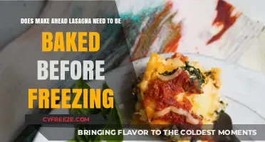Savor the Convenience: Make-Ahead Lasagna Freezing Tips