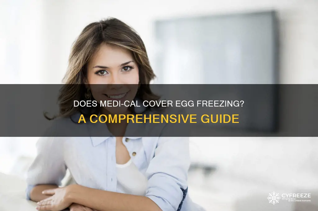 does medi cal cover egg freezing