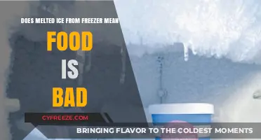 Freezer Ice Melt: Does It Indicate Spoiled Food?
