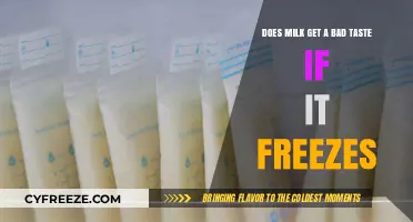 Freezing Milk: Does It Affect Taste and Quality?
