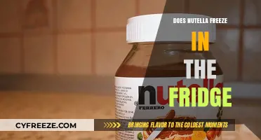 Chilly Chocolate Hazelnut Spread: Does Nutella Freeze Well?