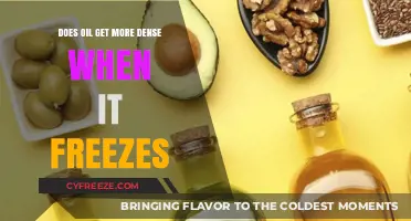 Does Oil Density Increase When Frozen? Exploring the Science Behind It