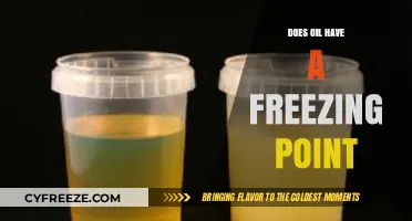 Does Oil Freeze? Exploring the Freezing Point of Oil