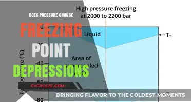 Pressure's Impact on Freezing Point Depression: Exploring the Science Behind It