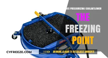 Pressurizing Coolant: Does It Lower the Freezing Point?