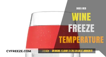 Can Red Wine Freeze? Understanding Its Temperature Limits and Storage Tips