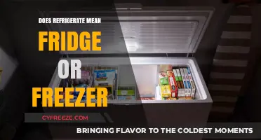 Chill or Freeze? Understanding the Difference Between Refrigerating and Freezing