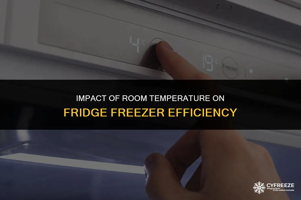 does room temperature affect fridge freezer