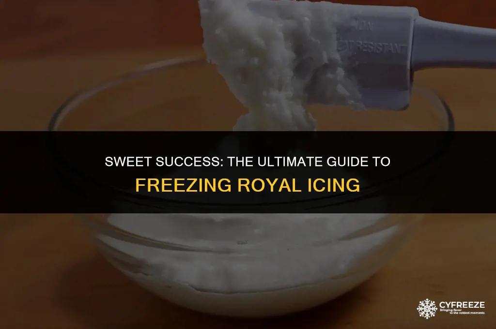 does royal icing freeze well