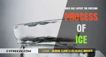 The Salty Science: How Salt Impacts Ice Freezing