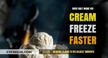 The Sweet Science: How Salt Affects Your Ice Cream's Freeze Time