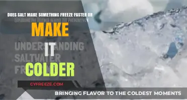 The Chill Factor: Salt's Surprising Impact on Freezing Temperatures
