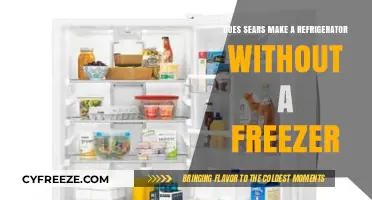 Exploring Sears' Refrigerator Options: Can You Find One Without a Freezer?