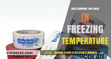 Shipping Tape Durability: Does It Withstand Freezing Temperatures Effectively?
