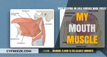 Chilly Nights: Can Sleeping on a Cold Surface Freeze Your Mouth Muscles?
