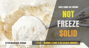 The Scoop on Ice Cream: Why Some Flavors Stay Soft