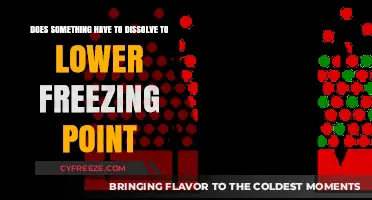 Does Dissolution Matter? Understanding Freezing Point Depression Mechanisms