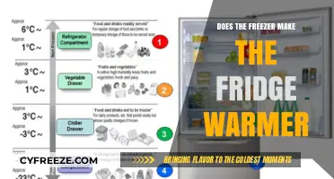 Chill Debunking: Freezer's Impact on Fridge Temperature Explained
