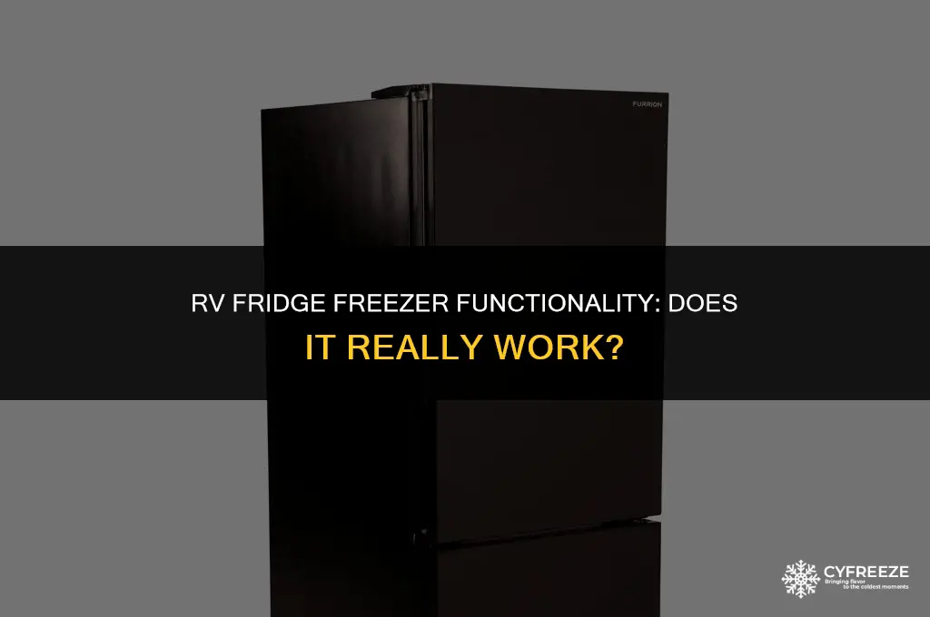 does the freezer part on an rv fridge