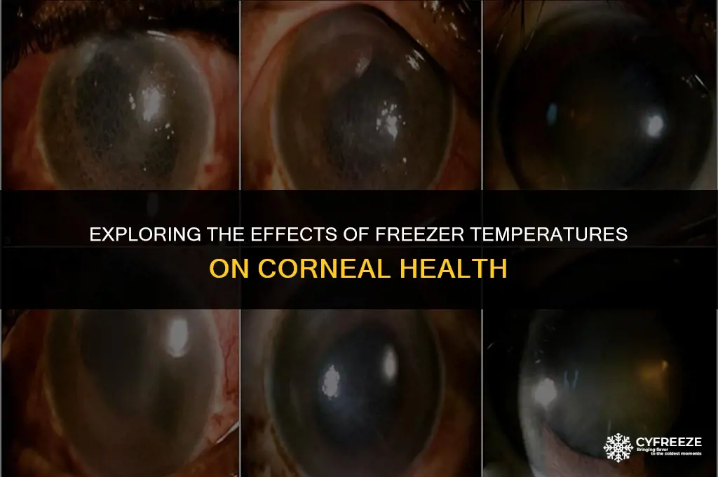 does the freezer will work on cornea
