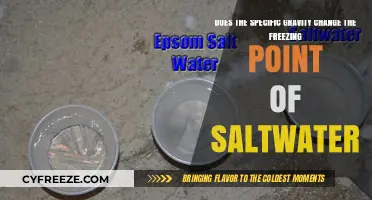 How Specific Gravity Affects Saltwater's Freezing Point: Key Insights