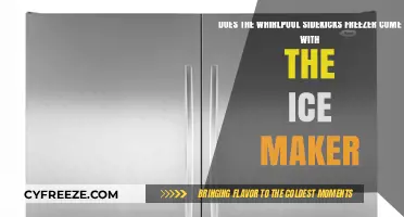Exploring the Features: Does Whirlpool Sidekicks Freezer Include an Ice Maker?