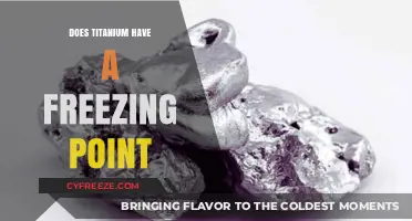 Exploring Titanium's Freezing Point: Unveiling the Metal's Melting Mystery