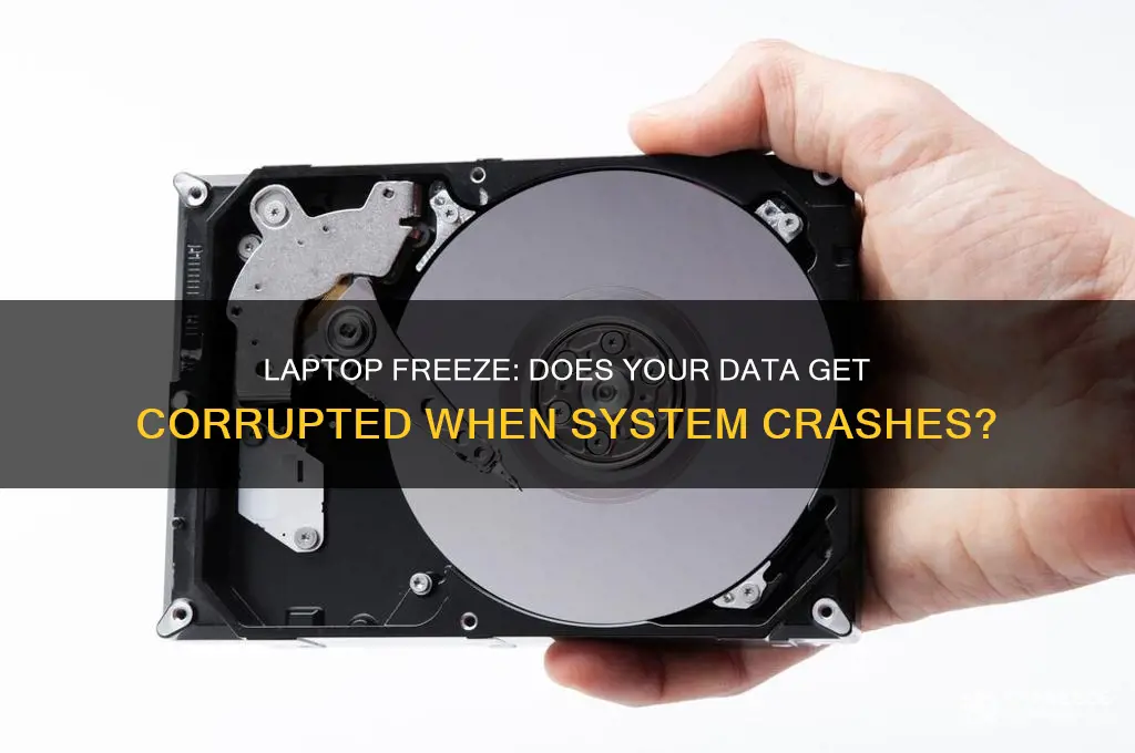 does ur data get corrupted if ur laptop freezes completely