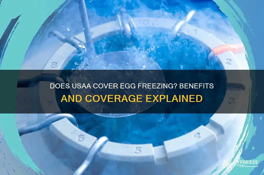 does usaa cover egg freezing