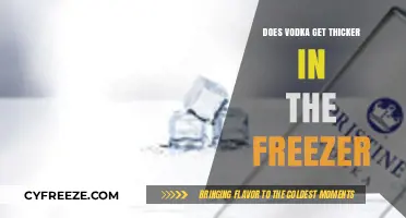 Does Vodka Thicken in the Freezer? Exploring Alcohol's Chilling Effects