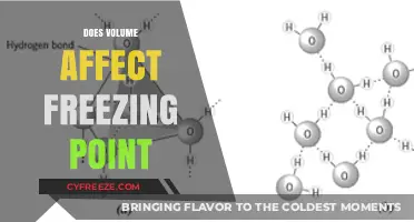 How Volume Influences Freezing Point: Exploring the Science Behind It