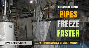 Chilling Truth: How Wind Chill Affects Pipe Freezing Speed