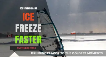 Chill Factor: How Wind Influences Ice Formation Speed