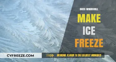 Chilling Insights: How Wind Chill Affects Ice Formation