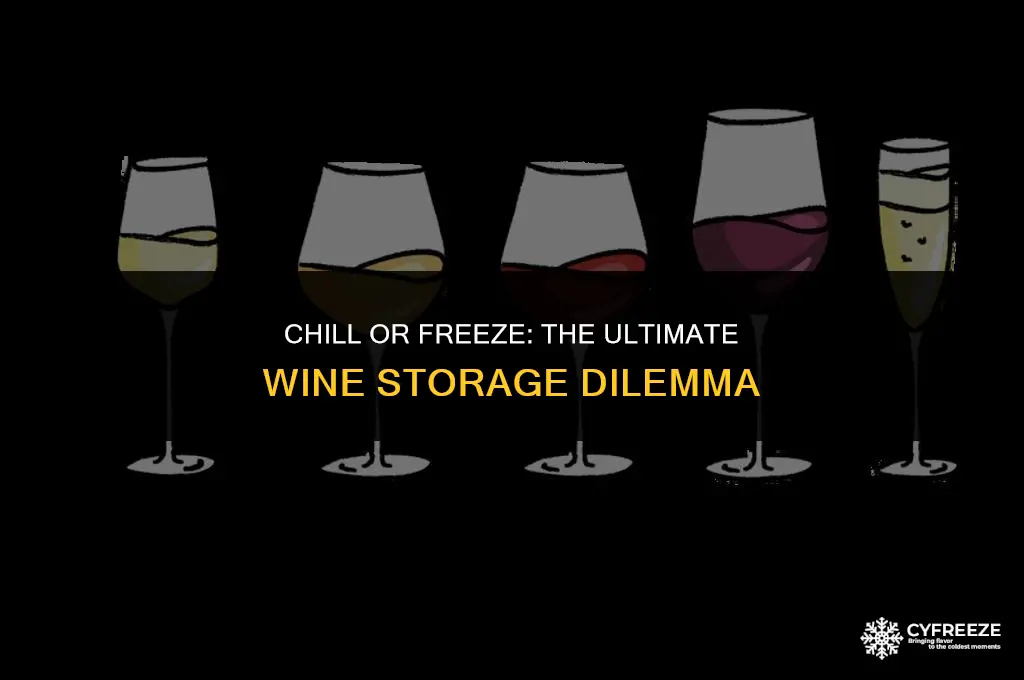 does wine go in the fridge or freezer