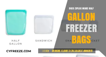 Ziploc's Half Gallon Freezer Bags: A Comprehensive Guide
