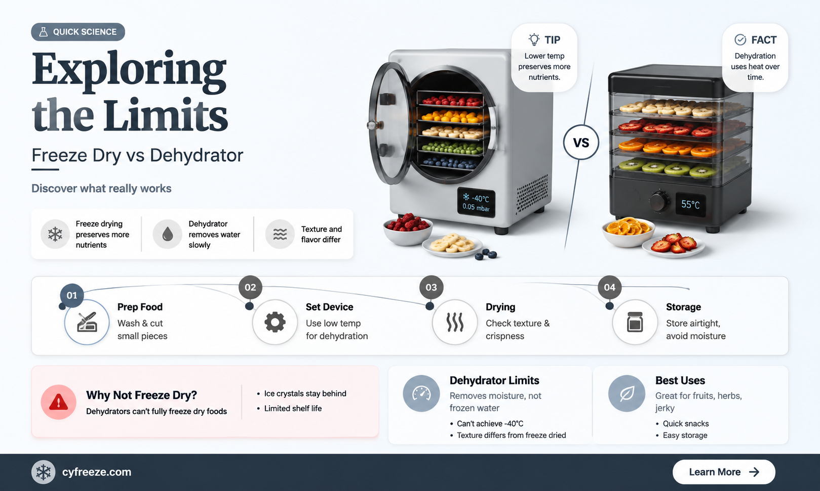can you freeze dry with a dehydrator