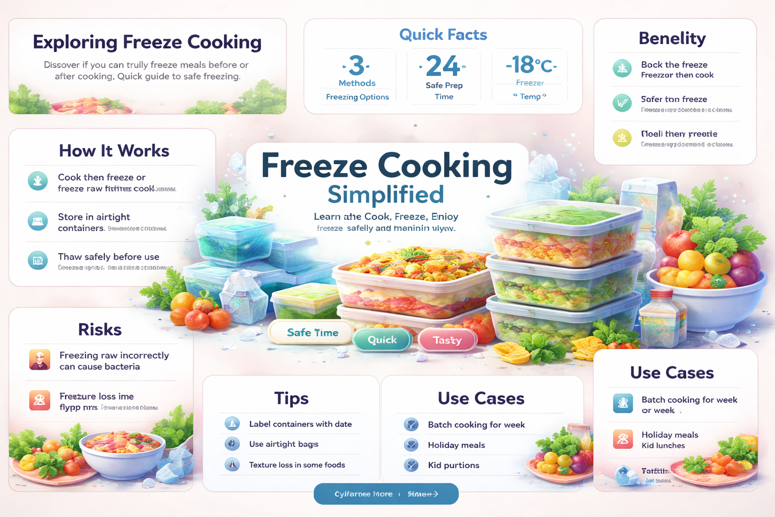 can you freeze cook