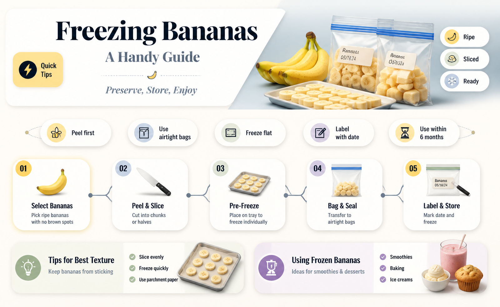 can you freeze a bana for use later